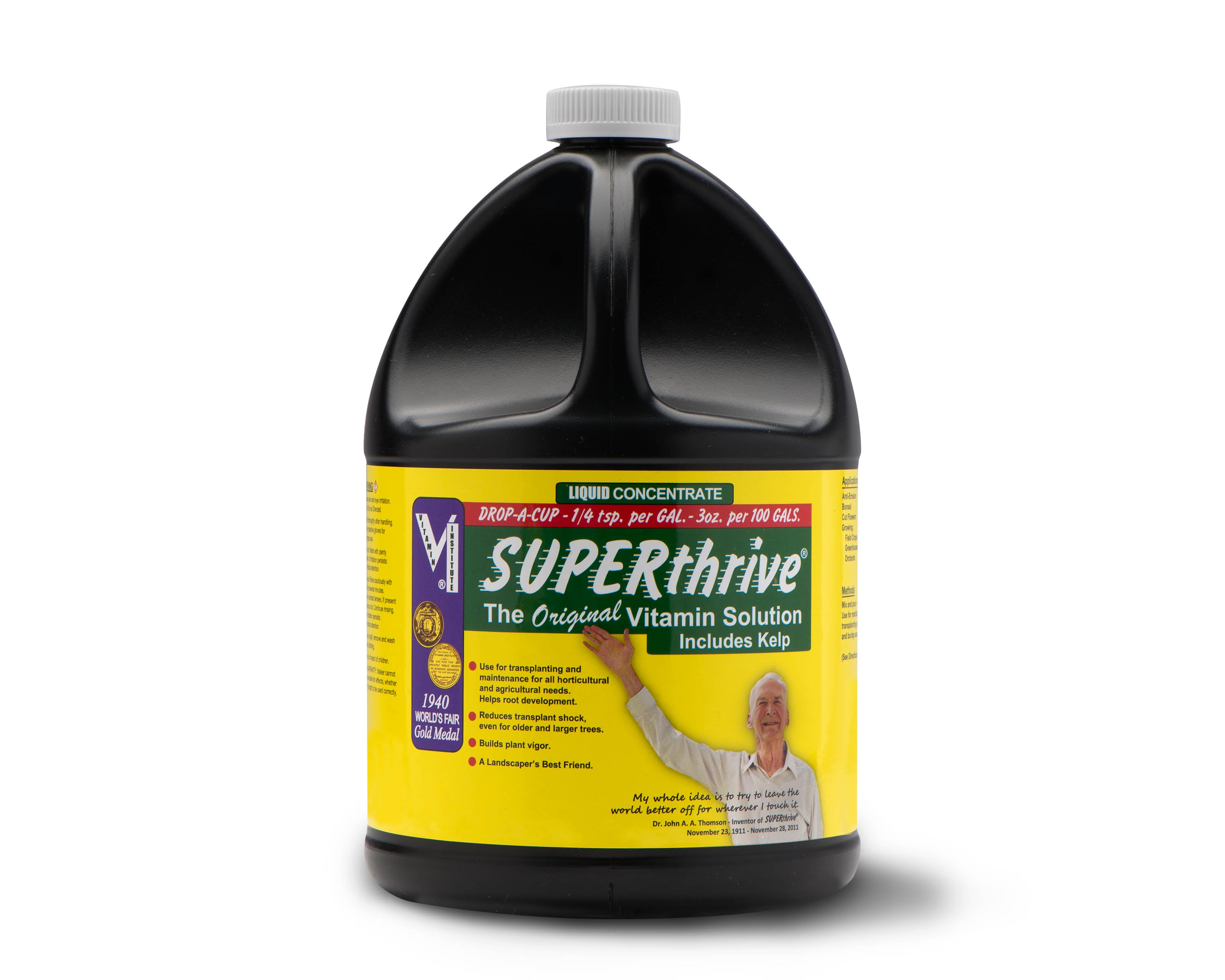 SUPERthrive Original Vitamin Solution with Kelp for all Plants, 1 Gal.